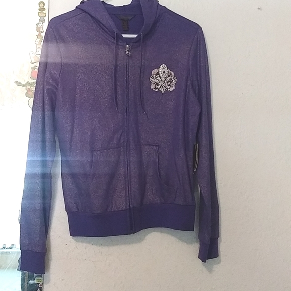 Purple 💜 & Gold Dereon Jacket (XL) - Picture 5 of 14